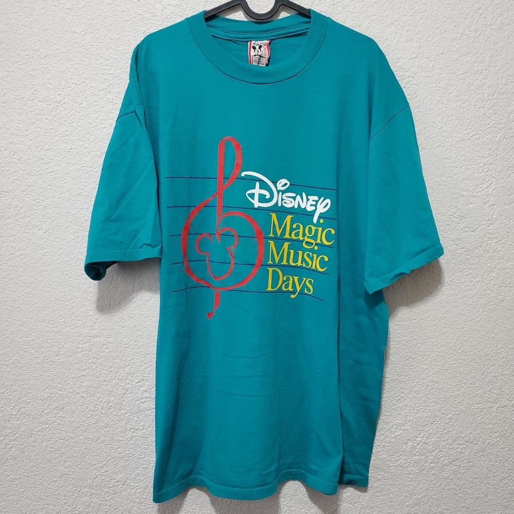 •Turquoise Disney Magic Music Days Tee🎼🔴